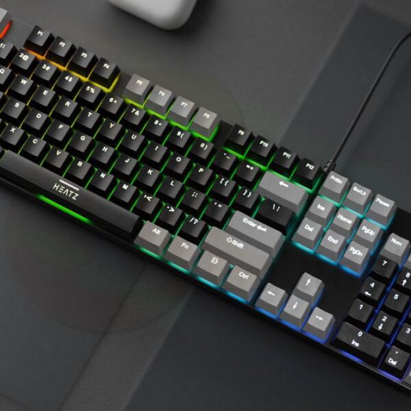 HEATZ ZK33 RGB MECHANICAL GAMING KEYBOARD WIRED- 1