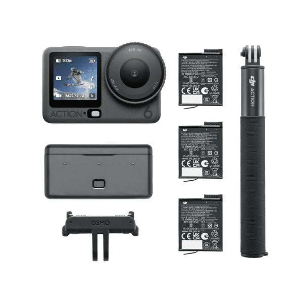 DJI OSMO ACTION 6 ADVENTURE COMBO ACTION CAMERA- 1
