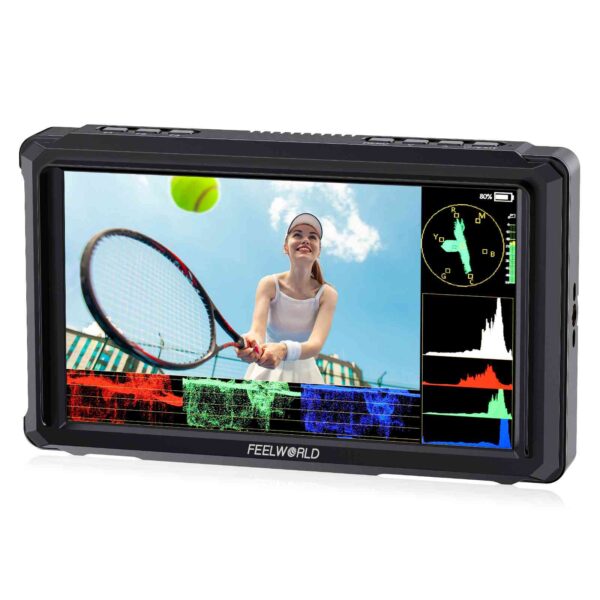 FEELWORLD FW568 PRO 6” CAMERA MONITOR- 1