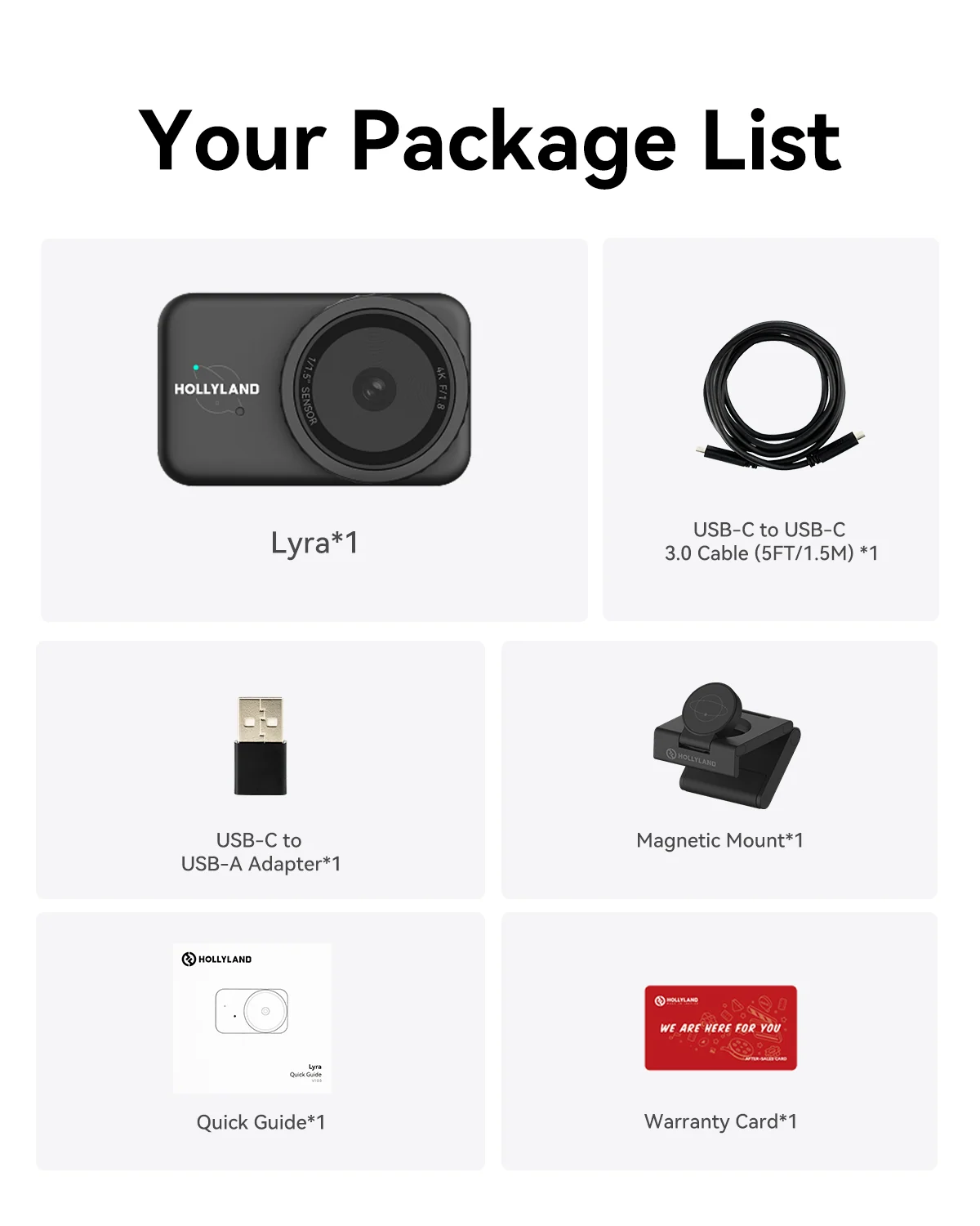 HOLLYLAND LYRA 4K UHD WEBCAM - Image 8