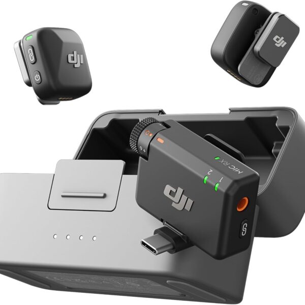 DJI MIC MINI 2TX+1RX WIRELESS MICROPHONE- 1