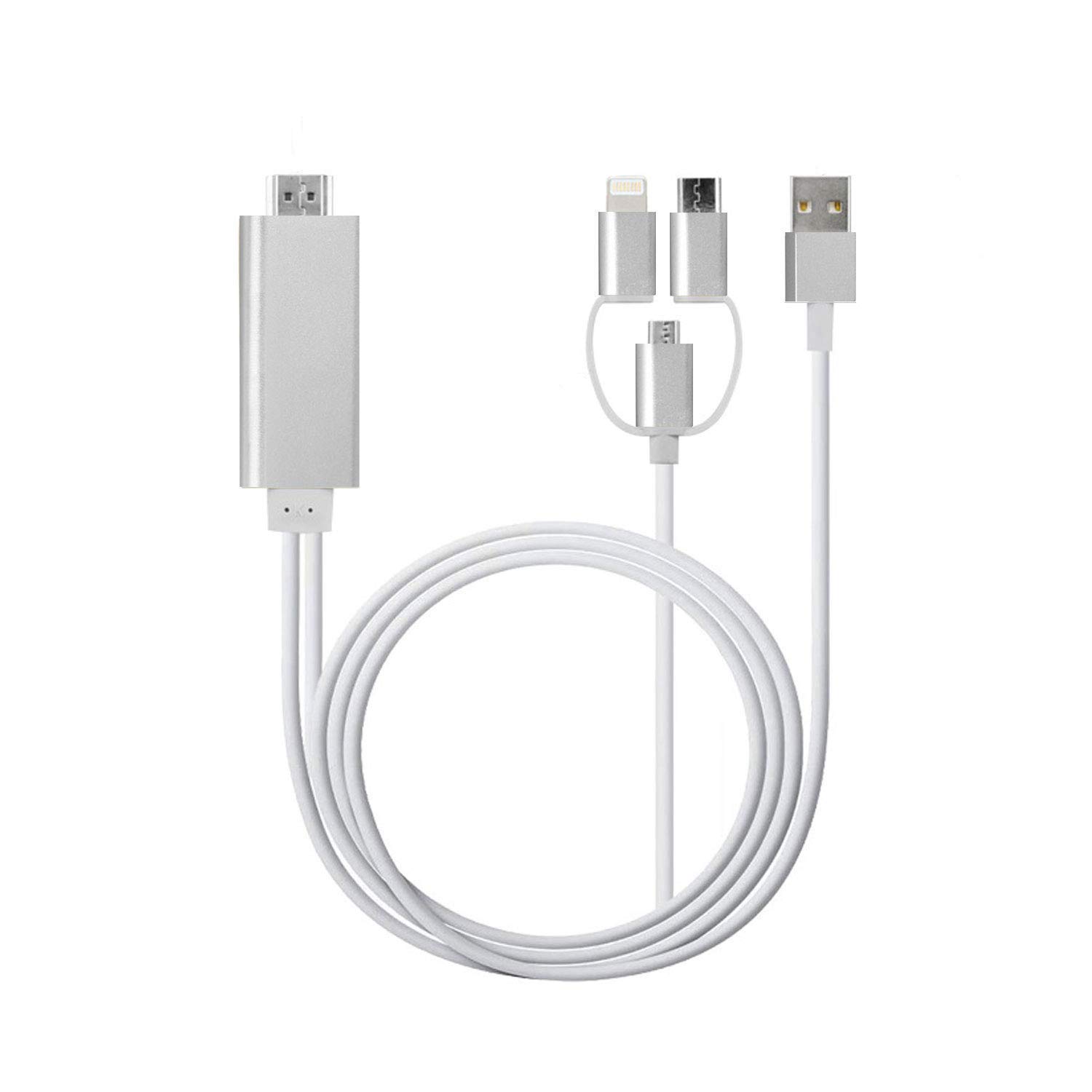 HEATZ ZT57 3IN1 USB TO HDMI HDTV CABLE- 1