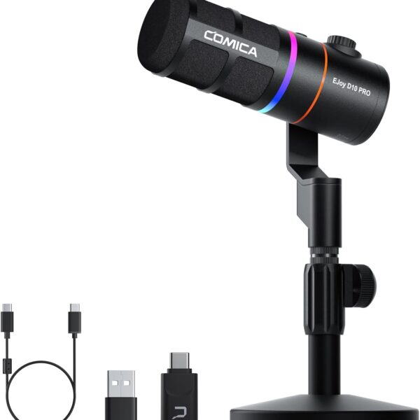 COMICA EJOY D10 PRO (D) DYNAMIC WIRELESS MICROPHONE SHORT ARM- 1