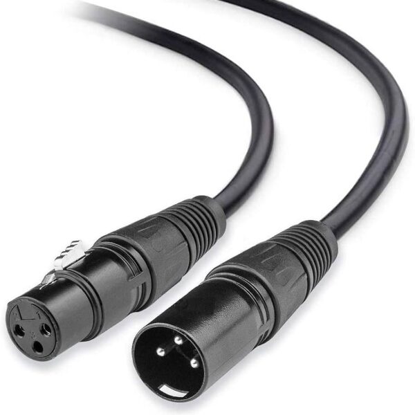 XLR MALE TO XLR FEMALE 3M CABLE- 1