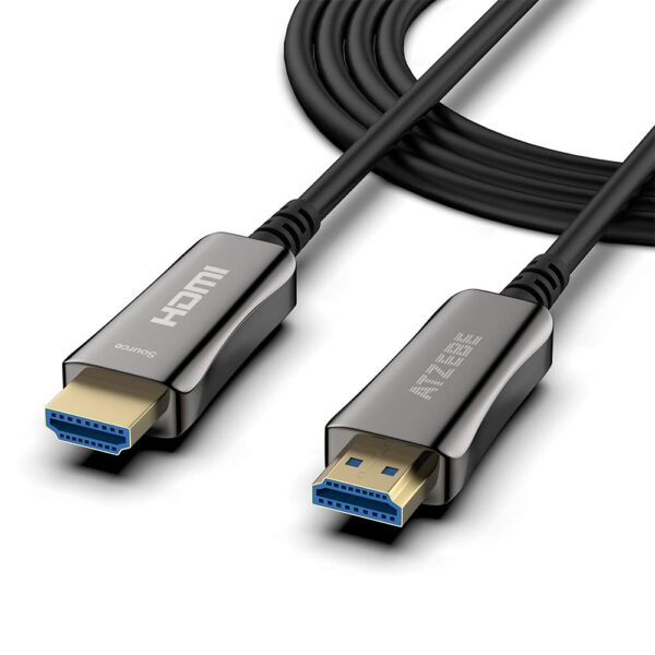 10M FIBRE OPTIC HDMI CABLE MALE TO MALE- 1