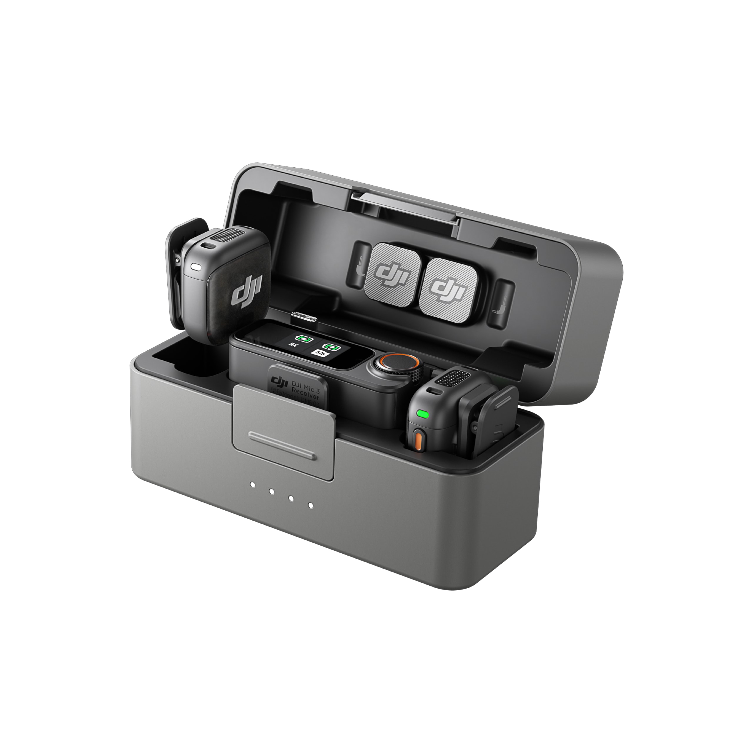 DJI MIC 3 WIRELESS MIRCROPHONE (2 TX + 1 RX + CHARGING CASE)- 2