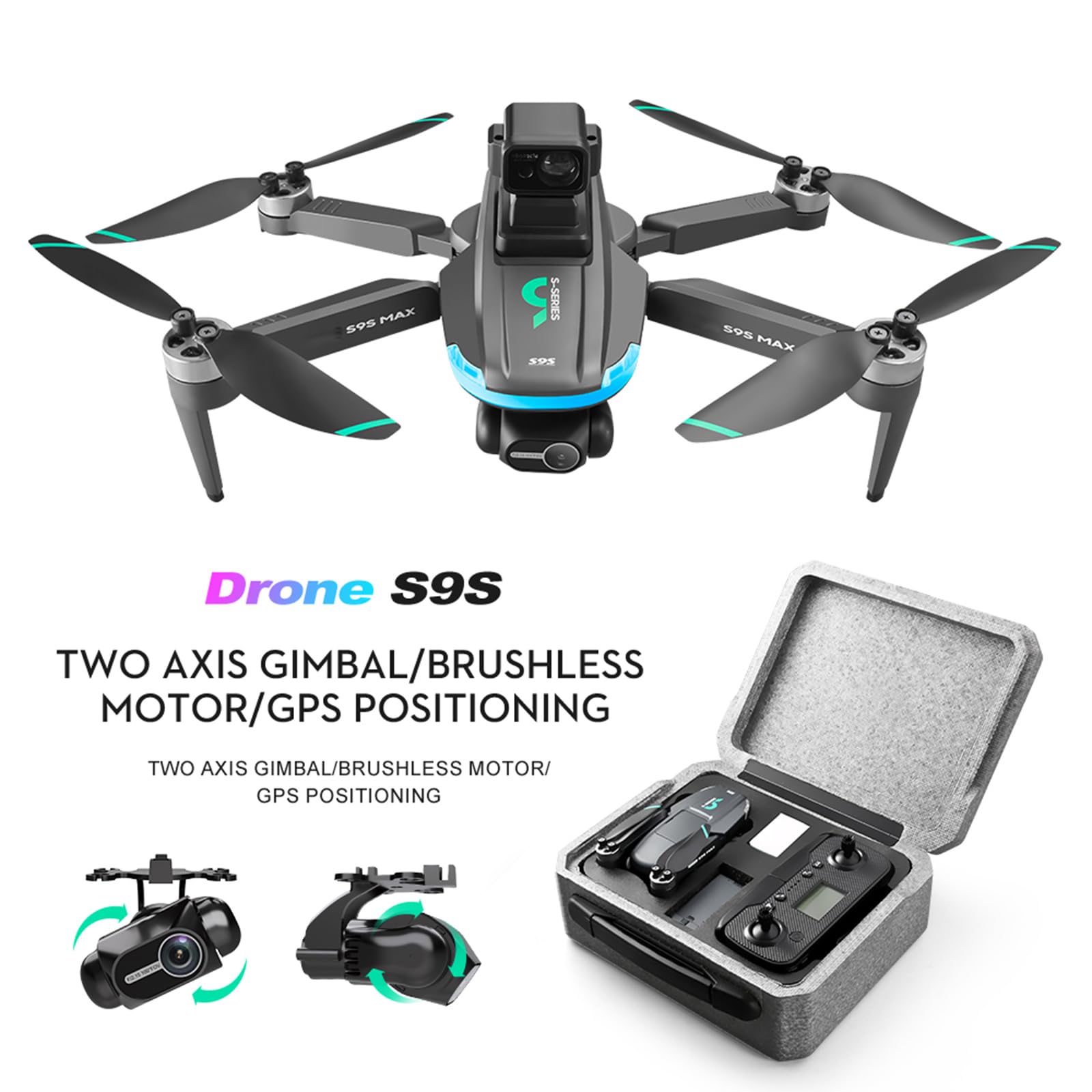 S9S MAX GPS DRONE WITH 2 AXIS GIMBAL- 1