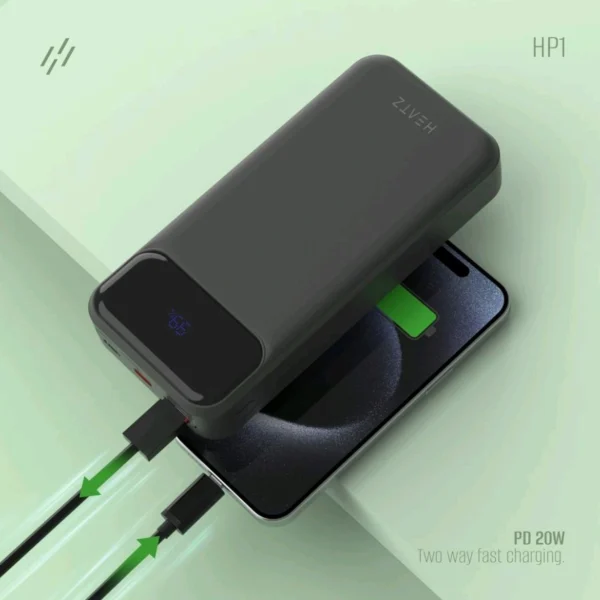 HEATZ HP1 20000MAH 22.5W POWER BANK- 1