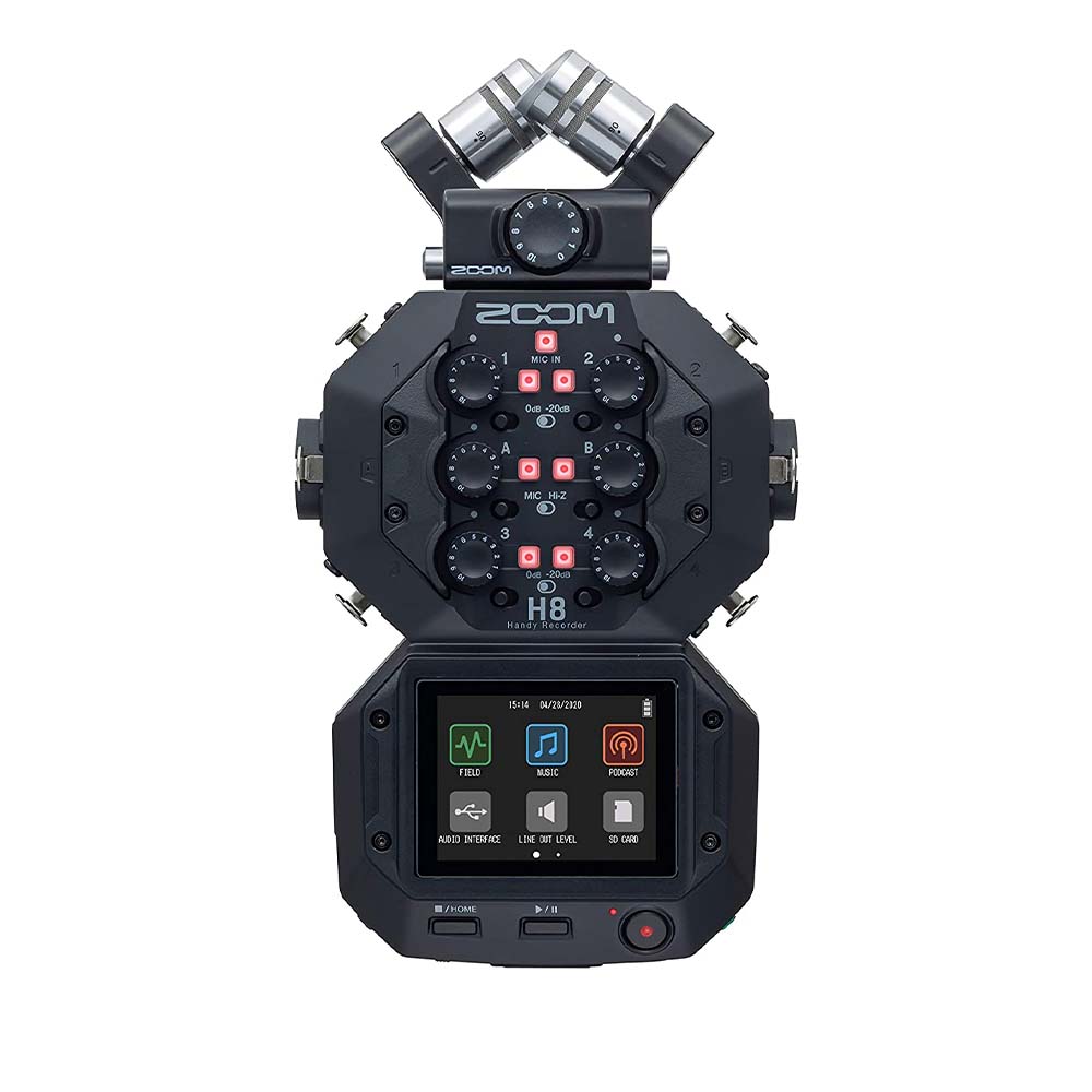 ZOOM H8 HANDY RECORDER- 1
