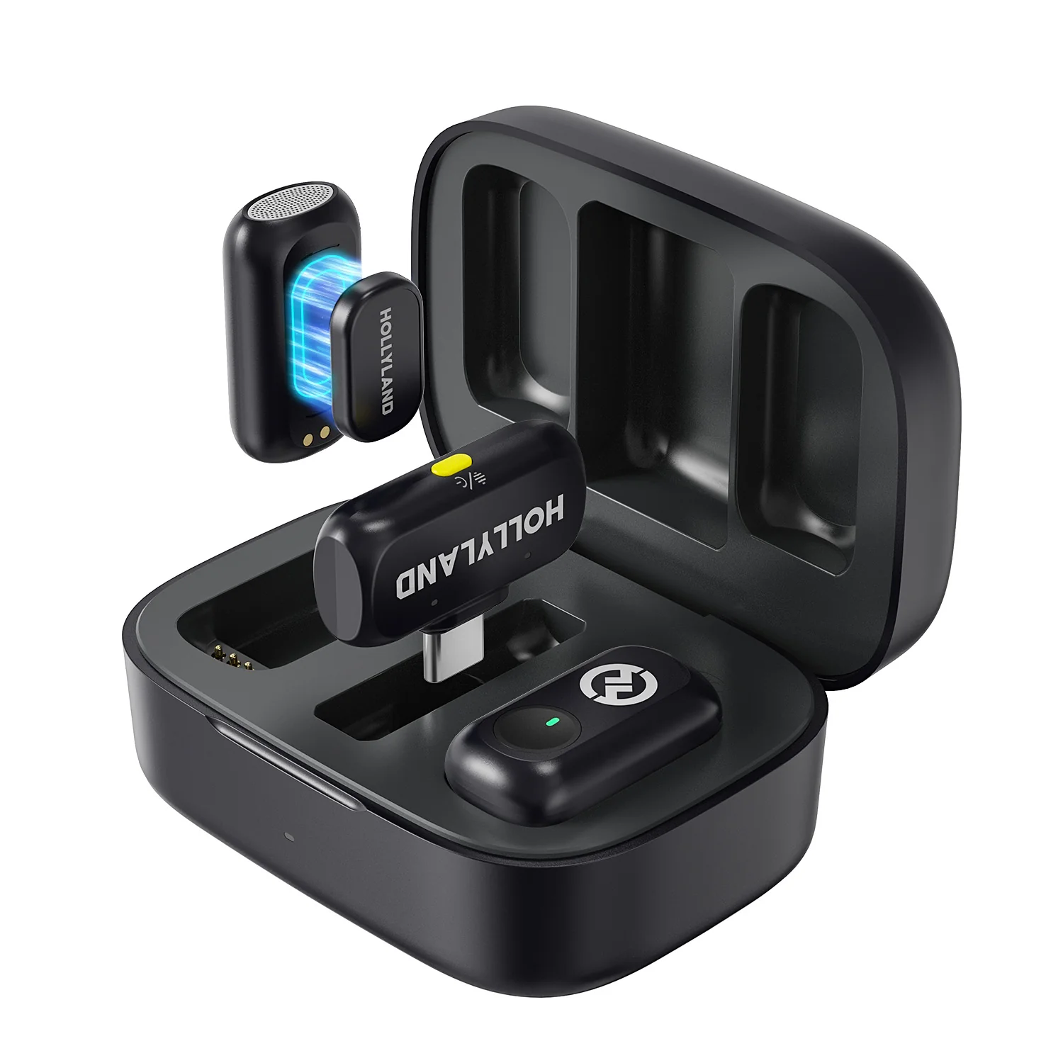 HOLLYLAND LARK A1 DUO (WITH USB-C RX + CHARGING CASE)- 1