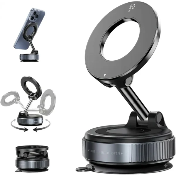 X68 VACUUM MAGNETIC SUCTION PHONE HOLDER- 1