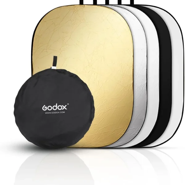 GODOX RFT_05 150*200 CM COLLAPSIBLE 5 IN 1 REFLECTOR DISC- 1