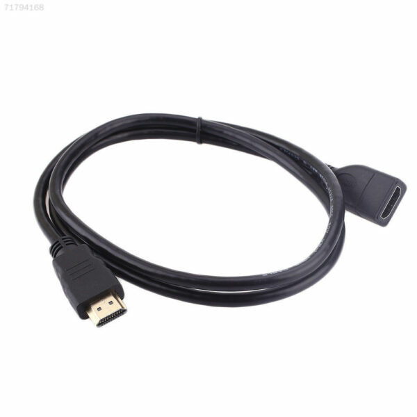 HDMI MALE TO FEMALE CABLE 1.5M 4K HDTV- 1
