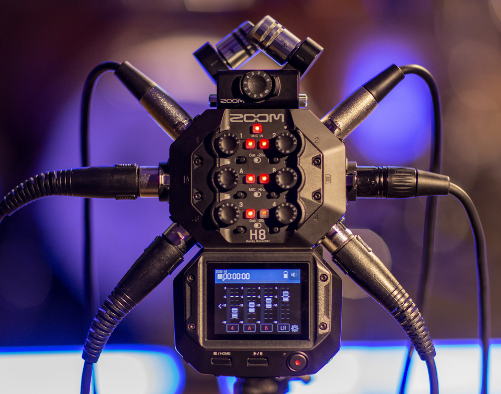 ZOOM H8 HANDY RECORDER- 3