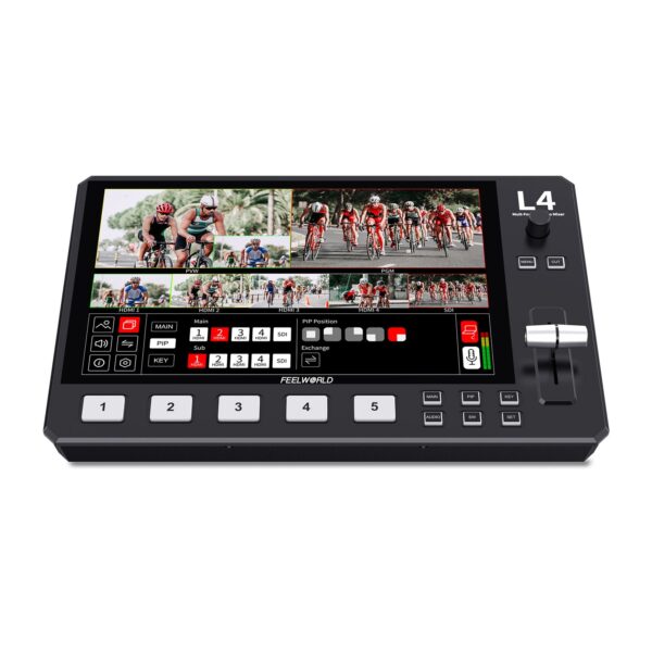 FEELWORD L4 4-CHANNEL VIDEO SWITCHER - 1